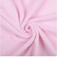 Tissu éponge -rose pâle - x10cm
