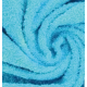 Tissu éponge - Turquoise - x10cm