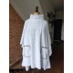 Ponchos adultes - Java - Blanc