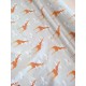 Tissu cretonne - Zefira - x10cm