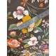 Tissu cretonne - Vintage Flowers - x10cm