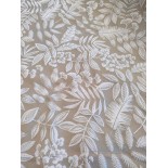 Tissu ameublement - Feuilles - x10cm