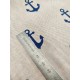 Tissu ameublement - Léger- Nautical anchor - x10cm