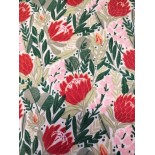 Tissu cretonne - Monoï - x10cm