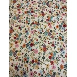Tissu ameublement - Petites fleurs tapisserie - x10cm