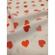 Tissu cretonne - Valentine - x10cm