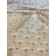 Tissu cretonne - Ombbe rose - x10cm
