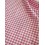 Tissu cretonne - Vichy rose - x10cm