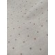 Tissu cretonne - Dotty Naturel - x10cm