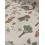 Tissu cretonne - Dracorex Ecru- x10cm