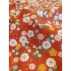 Tissu cretonne - Hokkaido Rouge - x10cm