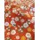 Tissu cretonne - Hokkaido Rouge - x10cm