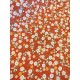 Tissu cretonne - Hokkaido Rouge - x10cm