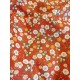 Tissu cretonne - Hokkaido Rouge - x10cm