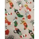 Tissu cretonne - Chaussette - x10cm