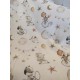 Tissu cretonne - Sleepy - x10cm