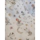 Tissu cretonne - Sleepy - x10cm