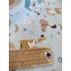 Tissu cretonne - Au Dodo - x10cm