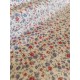 Tissu enduit fin - Liberty Bleu & Rouge - x10cm