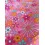 Tissu enduit fin - Flowers Pink - x10cm