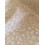 Tissu enduit fin - Flowers white - x10cm