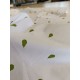 Tissu cretonne - Poire verte - x10cm