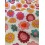 Tissu cretonne - Marguerites smiles - x10cm