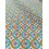Tissu cretonne - Marguerites rosaces - x10cm