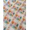 Tissu cretonne - Flowers power - x10cm