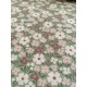 Tissu cretonne - Fleurs nature - x10cm