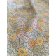 Tissu cretonne - Fleurs des champs - x10cm