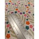 Tissu cretonne - Mini marguerites - x10cm