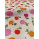 Tissu cretonne - Pomme d'amour - x10cm