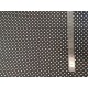 Tissu cretonne - Ponto noir - x10cm