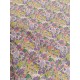 Tissu cretonne - Esteve violet - x10cm