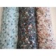 Double gaze coton -Gaze effet papillon bleu ciel - x10cm