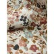Double gaze coton - Gaze effet papillon rose - x10cm