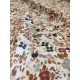 Double gaze coton -Gaze effet papillon rose- x10cm