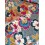 Tissu crêpe de viscose - Fleurs 9023 - x10cm