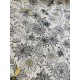 Tissu Lin - daisy x 10cm