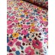 Tissu popeline - Fleurs 9172 917 - x10cm