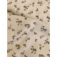 Double gaze coton - eucalyptus - x10cm