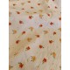Double gaze coton - fleurs - x10cm