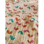 Double gaze coton - papillon vintage DOMO - x10cm