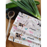 Serviette de table - Girafe