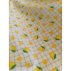 Tissu cretonne - Yellow Lemon - x10cm