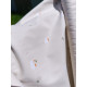 Tissu popeline - Liberty brune - x10cm