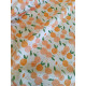 Tissu cretonne - Pomme d'amour - x10cm