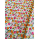 Tissu cretonne - Abricot - x10cm