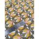 Tissu cretonne - Fruty rose - x10cm